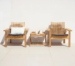 Amaze lounge chair, stackable