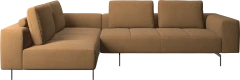 Amsterdam corner sofa with lounging unit