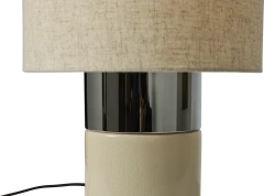 Oslo galda lampa keramika/metāls