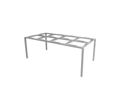 Pure dining table base, 200x100 cm