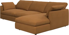 Milano sofa with chaise longue left