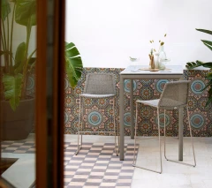 Breeze bar chair, stackable