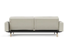 Dublexo Styletto Sofa Bed Light Wood With Arms