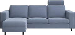 Indivi sofa with chaise longue left