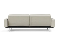 Dublexo Chrome Sofa Bed With Arms