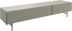 Lugano media unit with drawers metal