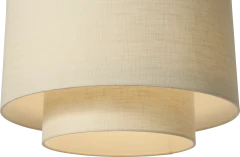 Drum pendant fabric