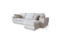 Kallima — Soft-shaped sofa with storage and bed mechanisms, offering backrest height customization.