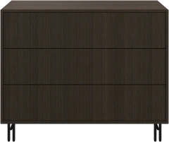 Element dresser with 3 drawers