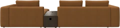 Bergamo chaise longue sofa with storage