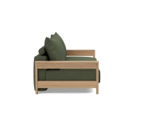Malloy Wood Sofa Bed