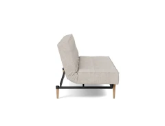 Splitback Styletto Sofa Bed Light Wood