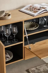 Santiago Sideboard with drop-down section