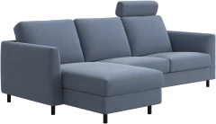 Indivi sofa with chaise longue left