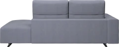 Hampton sofa with adjustable back and lounging unit right side