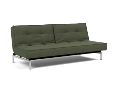 Splitback Chrome Sofa Bed