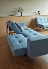 Splitback Styletto Chair Dark Wood
