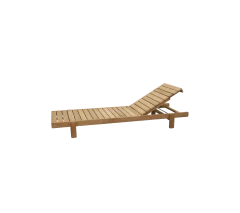 Vista sunbed, stackable