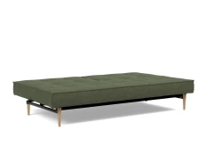 Splitback Styletto Sofa Bed Light Wood