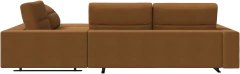 Hampton corner sofa with adjustable back and storage on left side