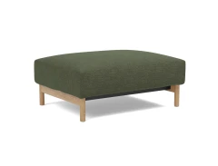Malloy Wood Ottoman