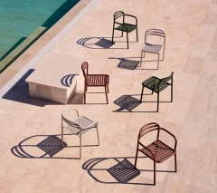 Bliss armchair, stackable