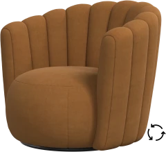 Sweet Art armchair with swivel function