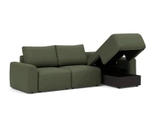 Norum Sofa Bed Chaise With Chunky Arms