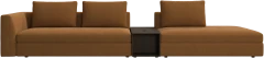 Bergamo 3 seater lounge sofa with storage