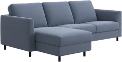 Indivi sofa with chaise longue left