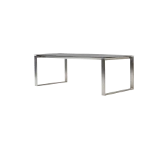 Edge dining table base w/120 cm extension
