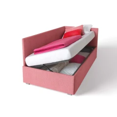 Pentas — Simple corner single daybed.