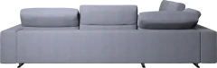 Hampton corner sofa with adjustable back and storage