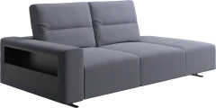 Hampton sofa with adjustable back and lounging unit right side