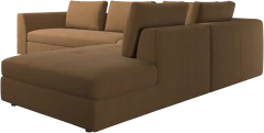 Bergamo corner sofa with lounging unit