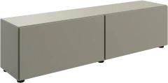 Lugano base cabinet with drop down doors oak