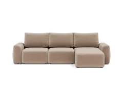 Norum Sofa Bed Chaise With Chunky Arms