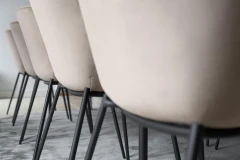 Vienna dining chair with swivel function
