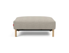 Malloy Wood Ottoman