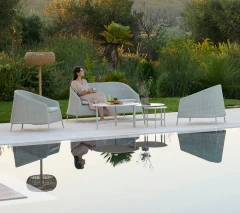 Kingston lounge chair, stackable