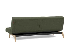 Splitback Eik Sofa Bed Oak