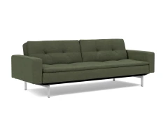 Dublexo Chrome Sofa Bed With Arms