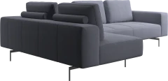 Amsterdam corner sofa with lounging unit