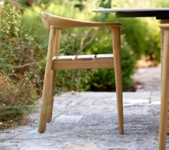 Majestic armchair, stackable