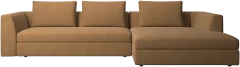 Bergamo sofa with resting unit
