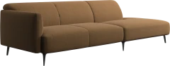 Modena sofa with lounging unit