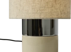 Oslo table lamp ceramic/metal