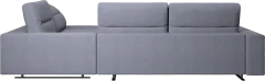 Hampton corner sofa with adjustable back and lounging unit