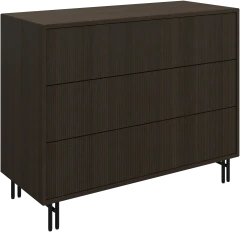 Element dresser with 3 drawers