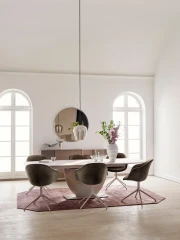 Adelaide dining chair with swivel function